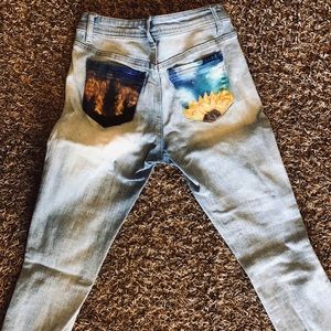 Painted Jeans